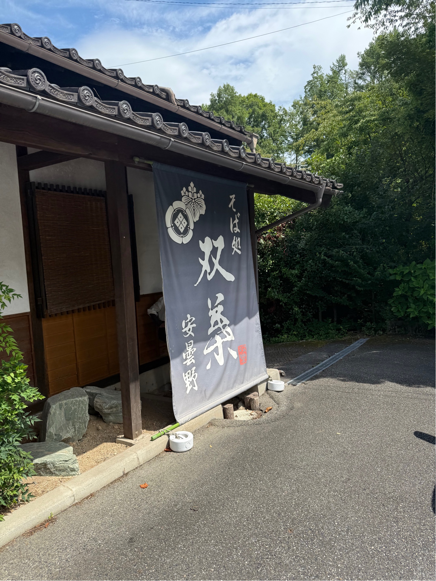 そば処 双葉 外観