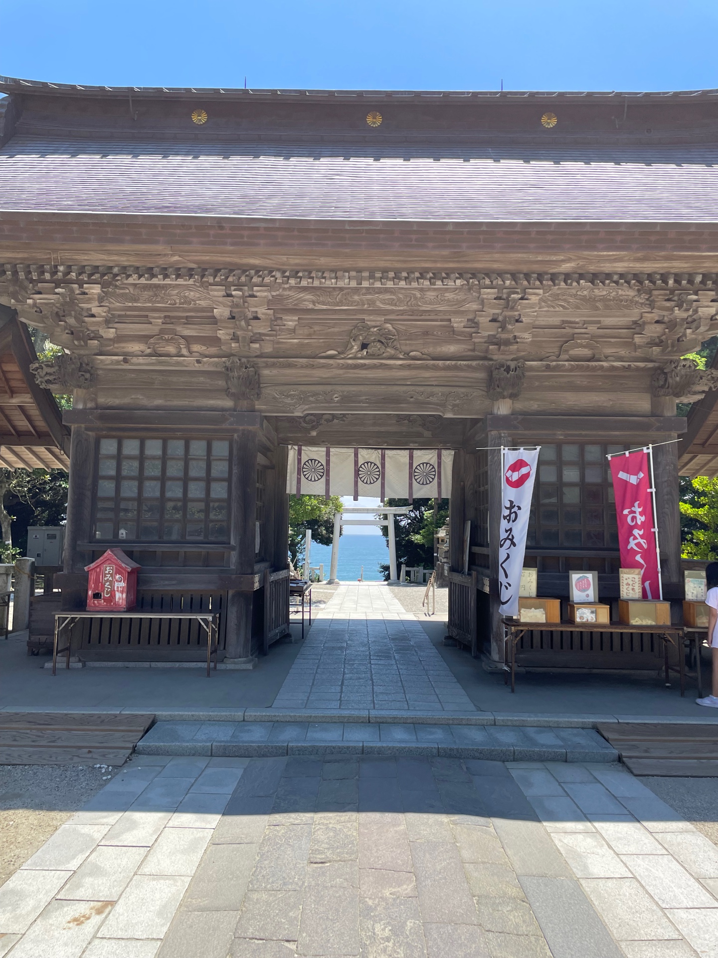 大洗磯前神社の随身門